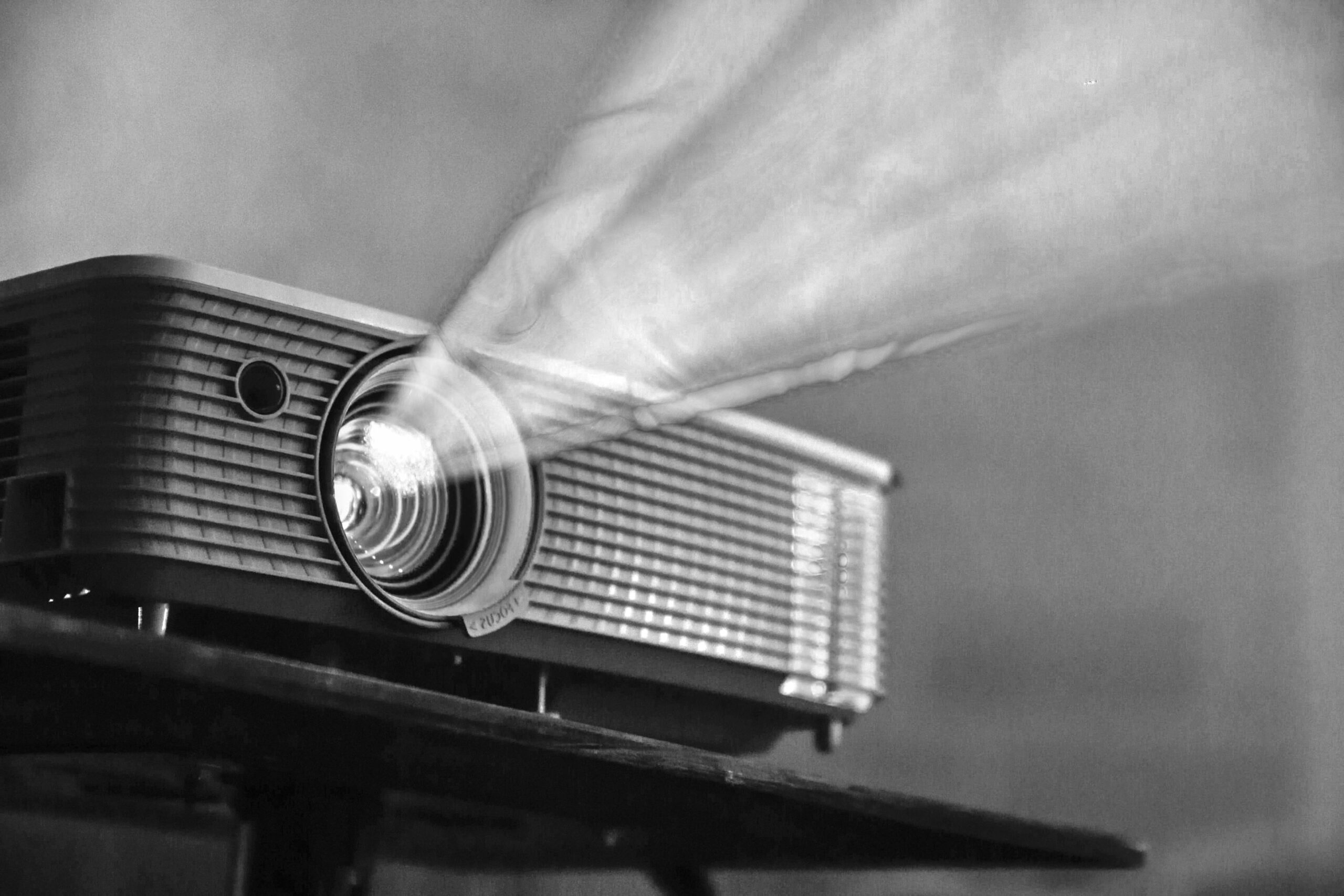 projector zwart wit